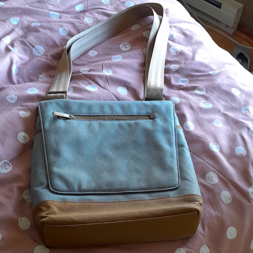 MOSHI Canvas Crossbody Bag